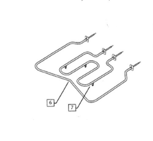 211649 DCS Range Outer Bake Element