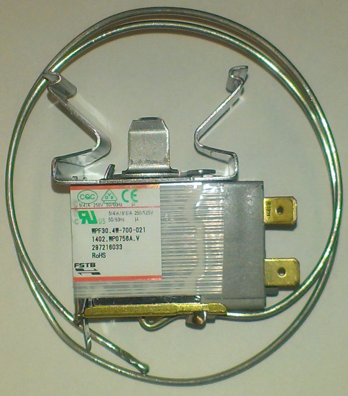 297216033 Sears Kenmore Freezer Temperature Control