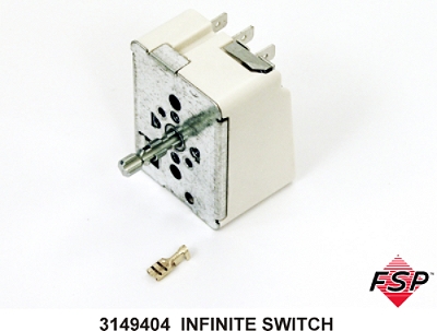 3149404 Whirlpool Range Infinite Switch