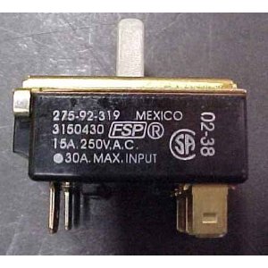 3150430 Whirlpool Roper Kenmore Oven Selector Switch