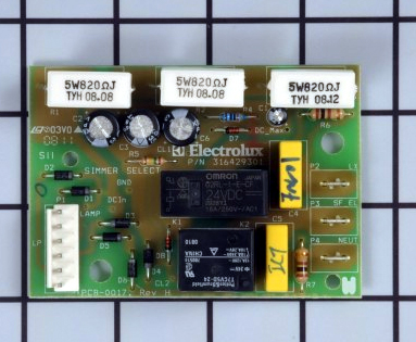 316429301 Sears Kenmore Range Burner Relay Board