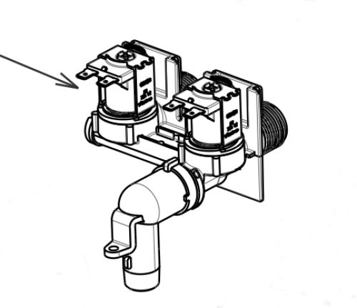 430037P Fisher Paykel Washer Water Inlet Valve