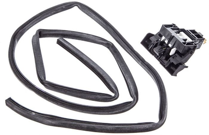 5304442175 Sears Kenmore Dishwasher Door Latch and Gasket Black