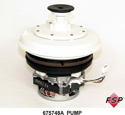 675748A Whirlpool Dishwasher Motor & Pump*