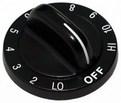 71002187 Whirlpool Range Burner Control Knob