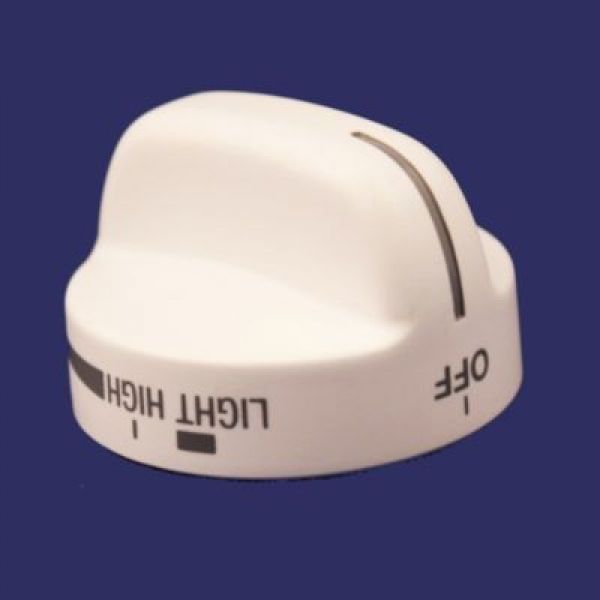 WP8053596 Whirlpool Range Knob White