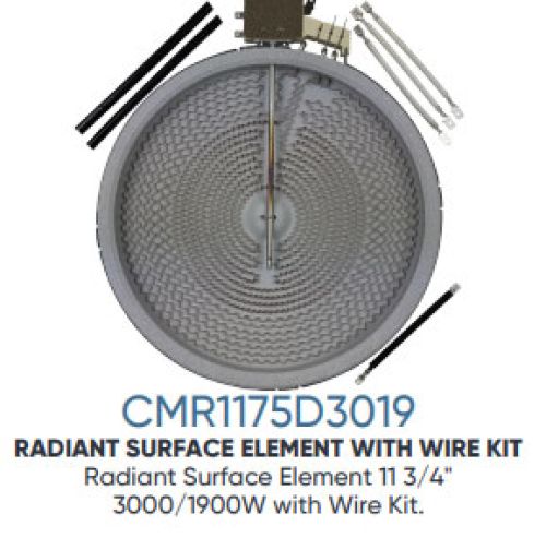 CMR1175D3019 Range Radiant Element 3200/2000 Watt