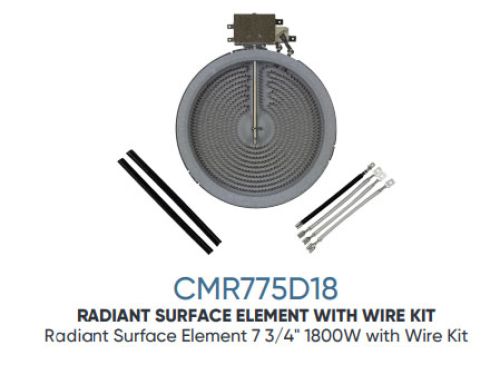 CMR775D18 Range Radiant Element 1800 Watt