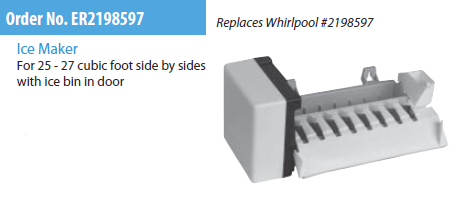 ER2198597 ERP Whirlpool Replacement Icemaker