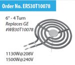 ERS30T10078 Replacement for GE Hotpoint 6" Range Surface Element