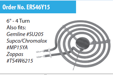 ERP ERS46Y15 6" Range Surface Element 