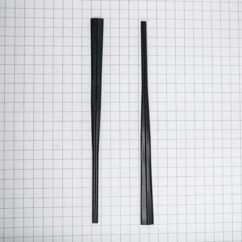 W10373956 Whirlpool Refrigerator Freezer Door Handle Set Black