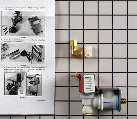 W10833899 Amana Refrigerator Icemaker Valve 