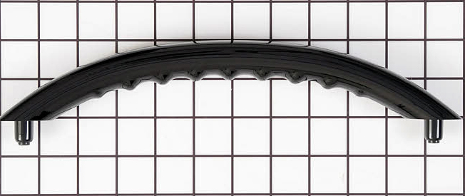 WB15X10223 General Electric Microwave Oven Door Handle Black