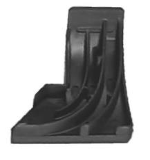 WD8X227 GE Hotpoint Dishwasher Door Corner Baffle Right Side