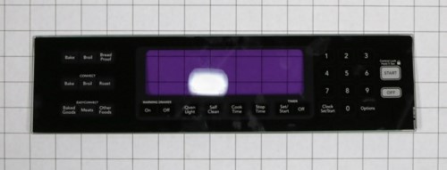 WP9761566 Whirlpool Range Oven Control Switch Membrane