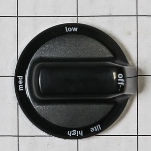 WPW10296917 Maytag Kenmore Gas Range Knob