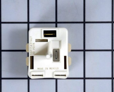 WR09X10105 General Electric Refrigerator Relay Overload PTC